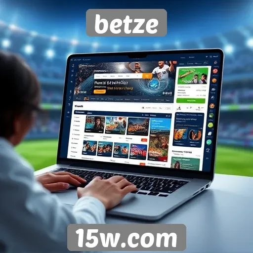 Experiência do usuário no site betze em destaque